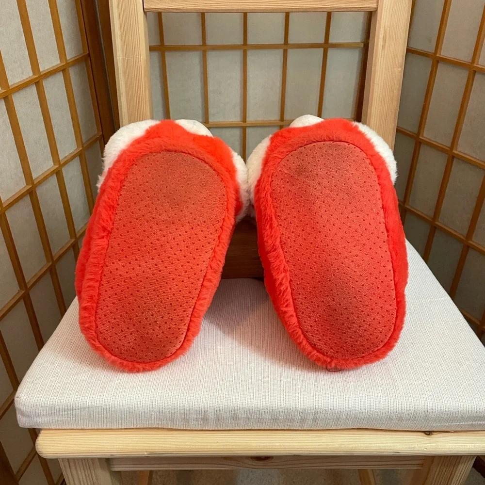 Disney Official Turning Red Plush Red Panda Slippers Kids Toddler 11